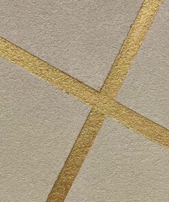 Béžová betonová stěrka se ART zlatou spárou odstín beton 3.17