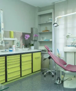 antibakterialní hygienická barva na stěny v zubní ordinacinemocnici