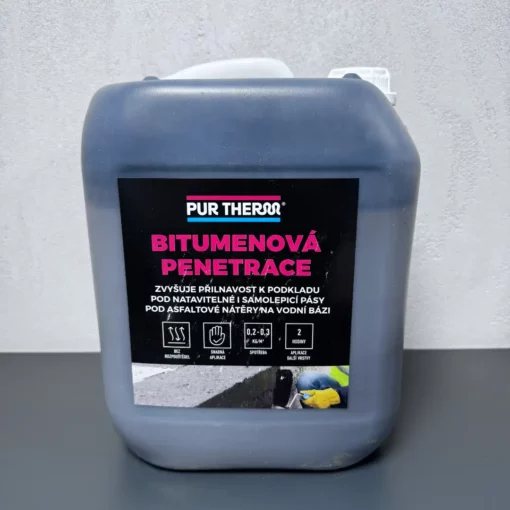 bitumenova asfaltová penetrace na zaklady pur therm system