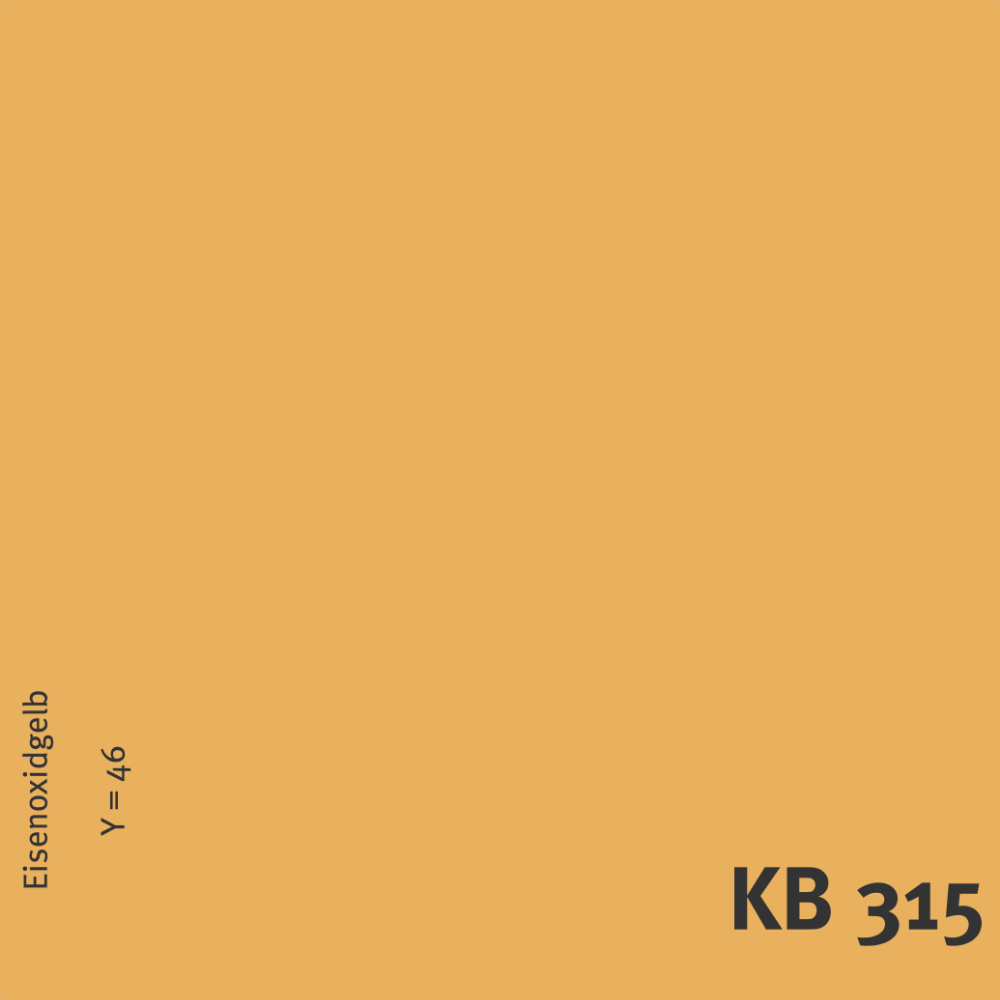 KB 315 — Eisenoxidgelb | PROFI BABY COLOR