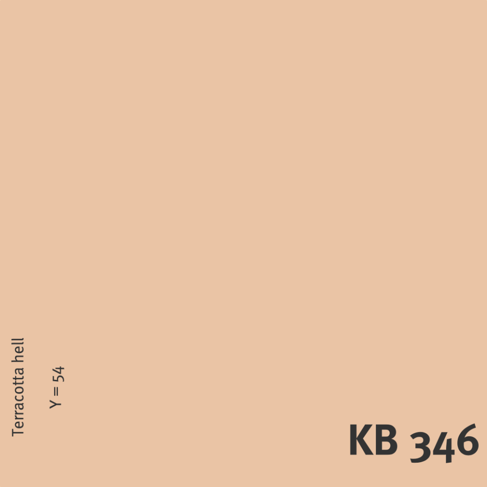 KB 346 — Terracotta hell | PROFI BABY COLOR